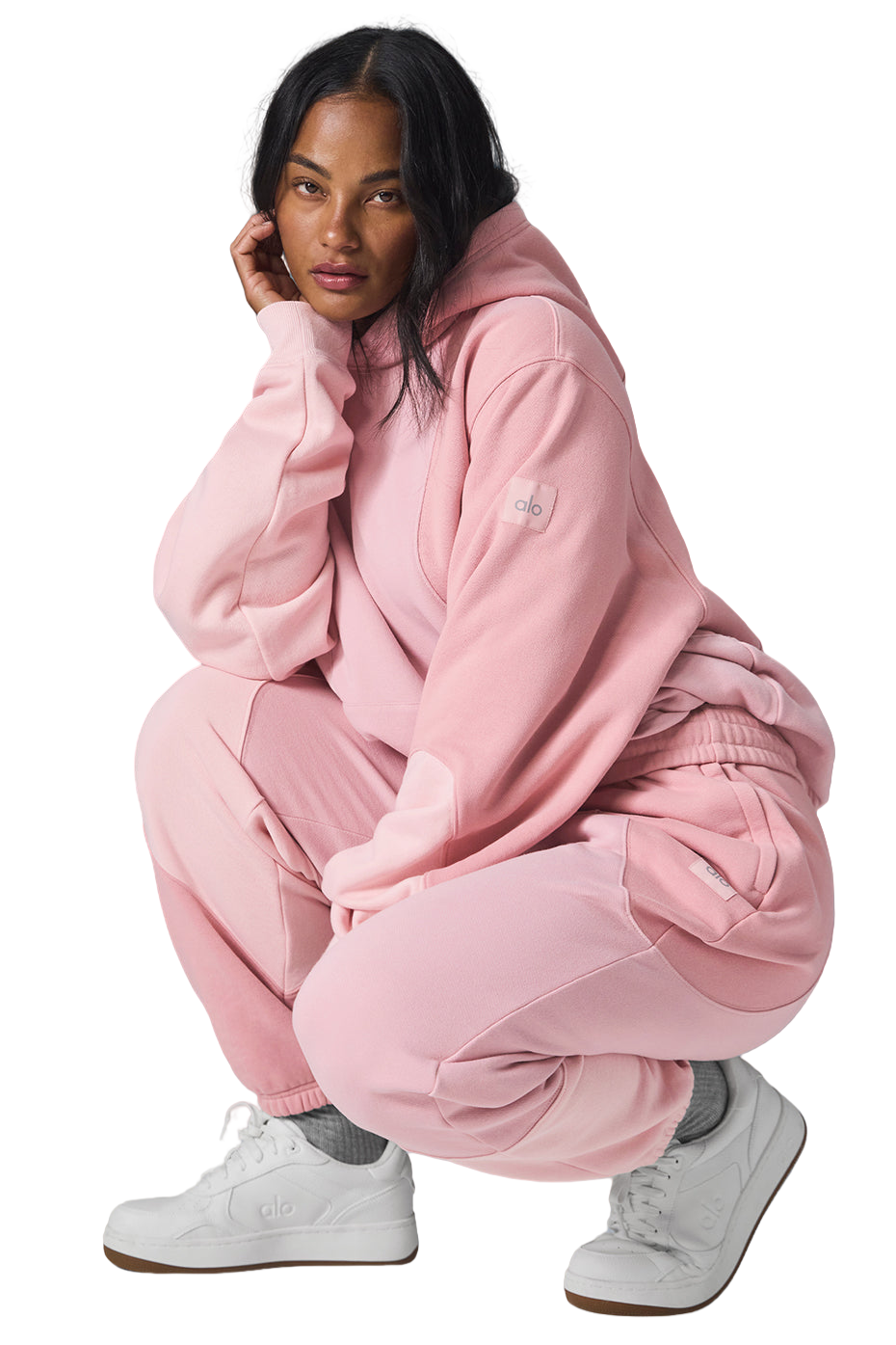 Feel Good Hoodie | Make Waves Pink & White Pullover | Cozy & Cute ๐๐