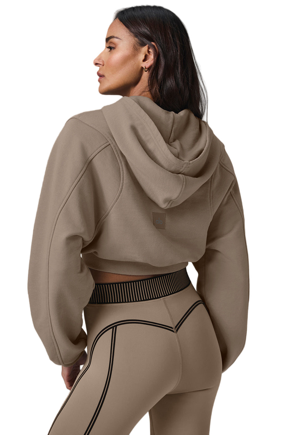 Women's Fleece Zip Up Hoodie | Sweet Escape Style | Gravel Color | Sizes S, M, L, XL ✅