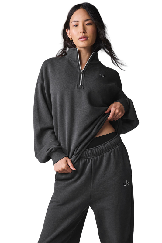 🧥 Accolade 1/4 Zip Pullover  Women's | Size S-XL | Anthracite Color | Premium Fleece Quarter-Zip