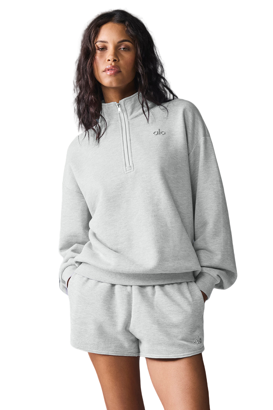 🏆ALO Accolade 1-4-Zip Athletic Heather Grey | S-XL