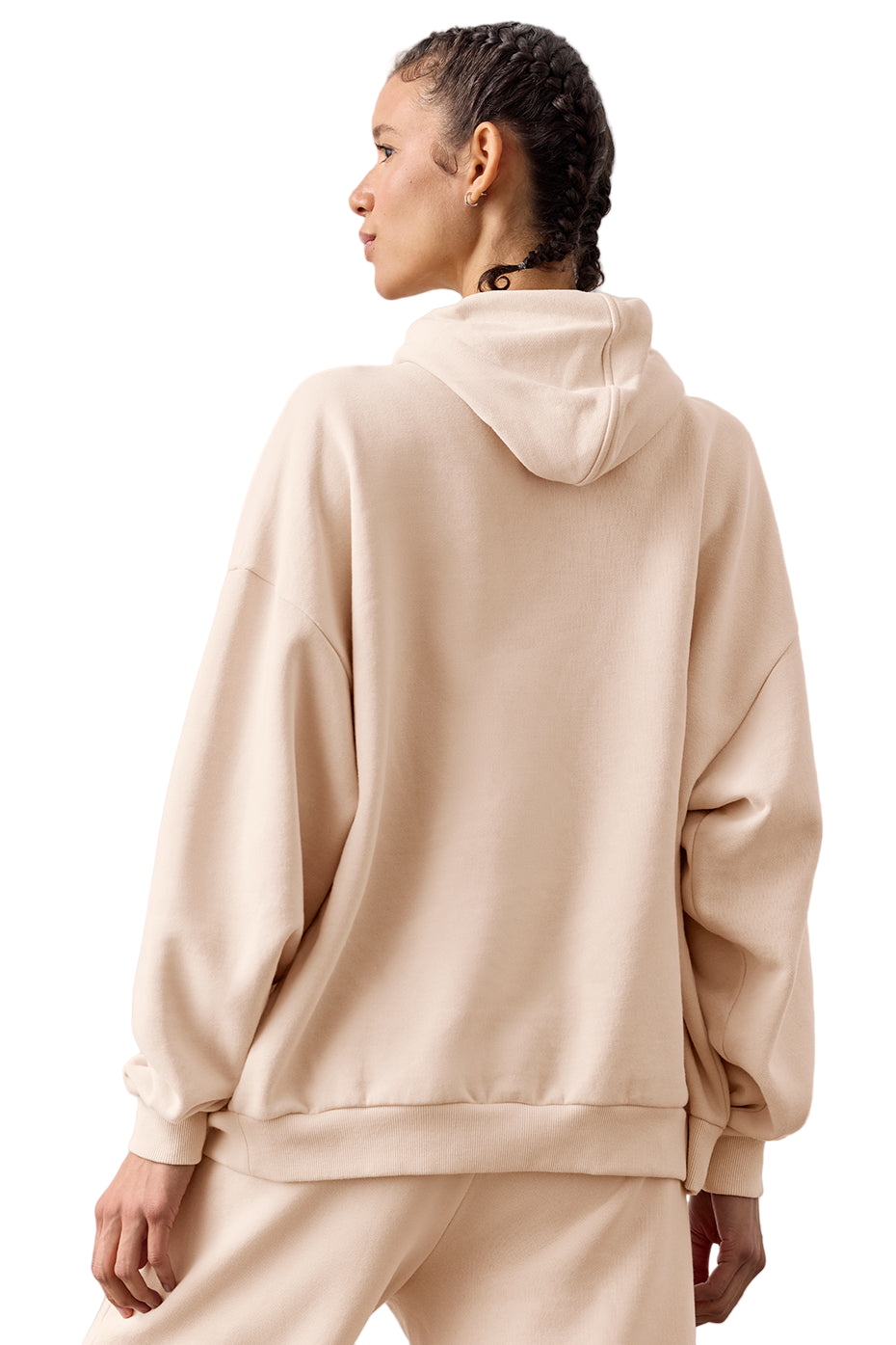 🏠 Full Zip Hoodie | Macadamia Beige Hooded Sweatshirt | Cozy Fleece Jacket (S-XL)