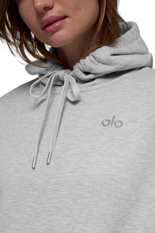 Accolade Hoodie - Women's Athletic Heather Grey Pullover | Sizes S-XL 🔥