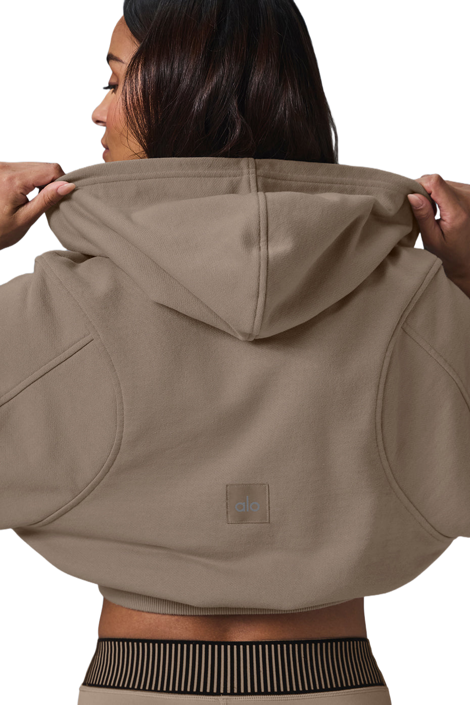 Women's Fleece Zip Up Hoodie | Sweet Escape Style | Gravel Color | Sizes S, M, L, XL ✅